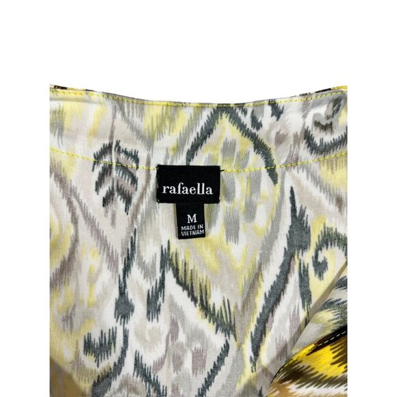 Rafaella Women's Yellow & Black Casual Blouse - Picture 3 of 7